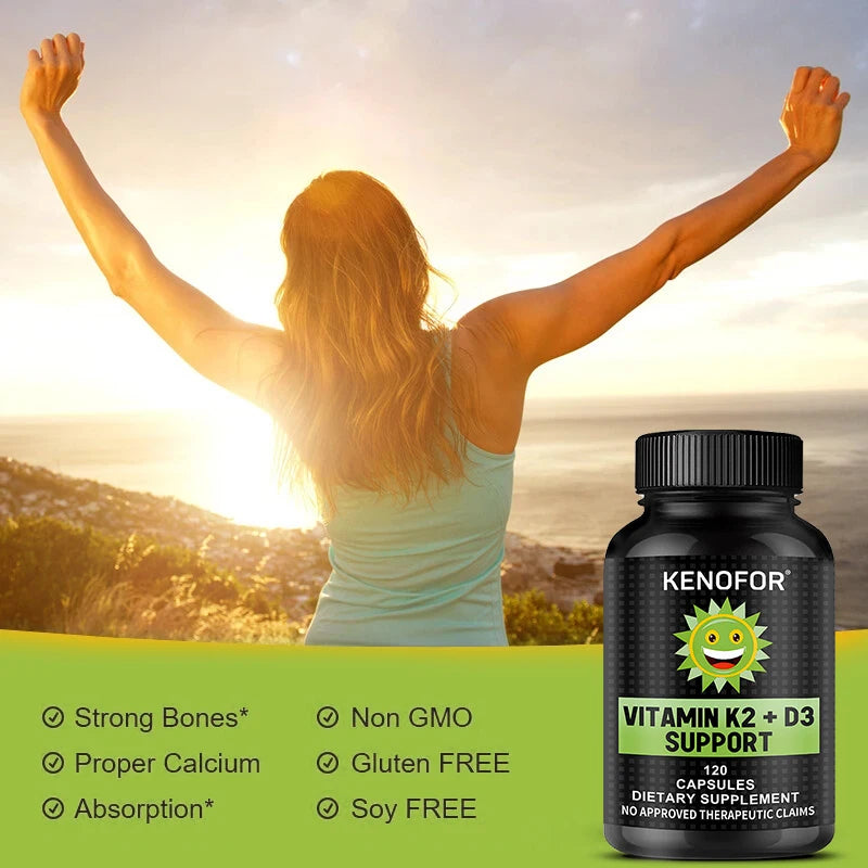 Bone and Heart Vitamin D3 K2
