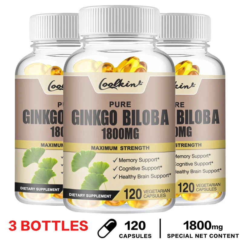 Organic Ginkgo Leaf Brain Supplement