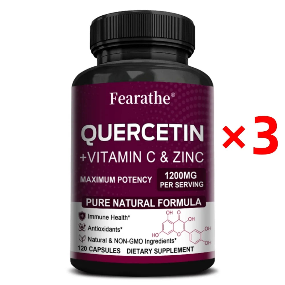All-Natural Vitamin Supplement with Quercetin
