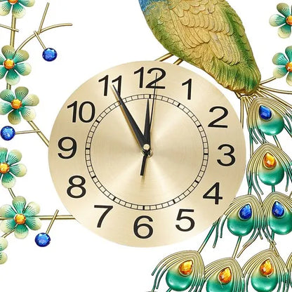 3D Metal Art Wall Clock