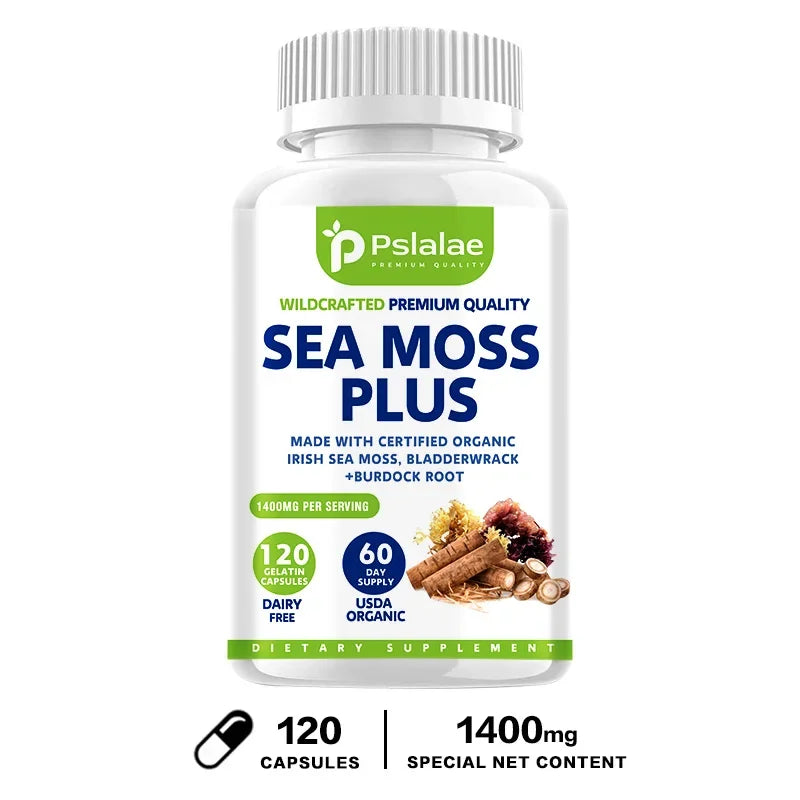 Organic Seaweed Algae Vegetarian Capsules