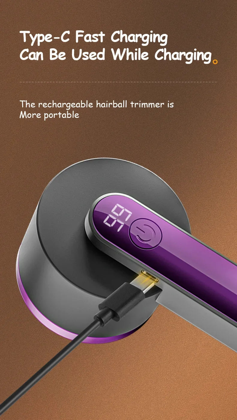 Smart LED Fabric Shaver