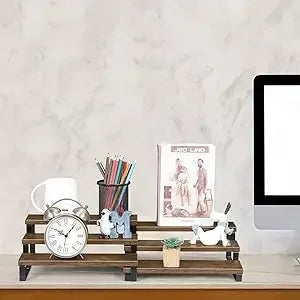 Wooden 3 Tier Spice Rack Organizer