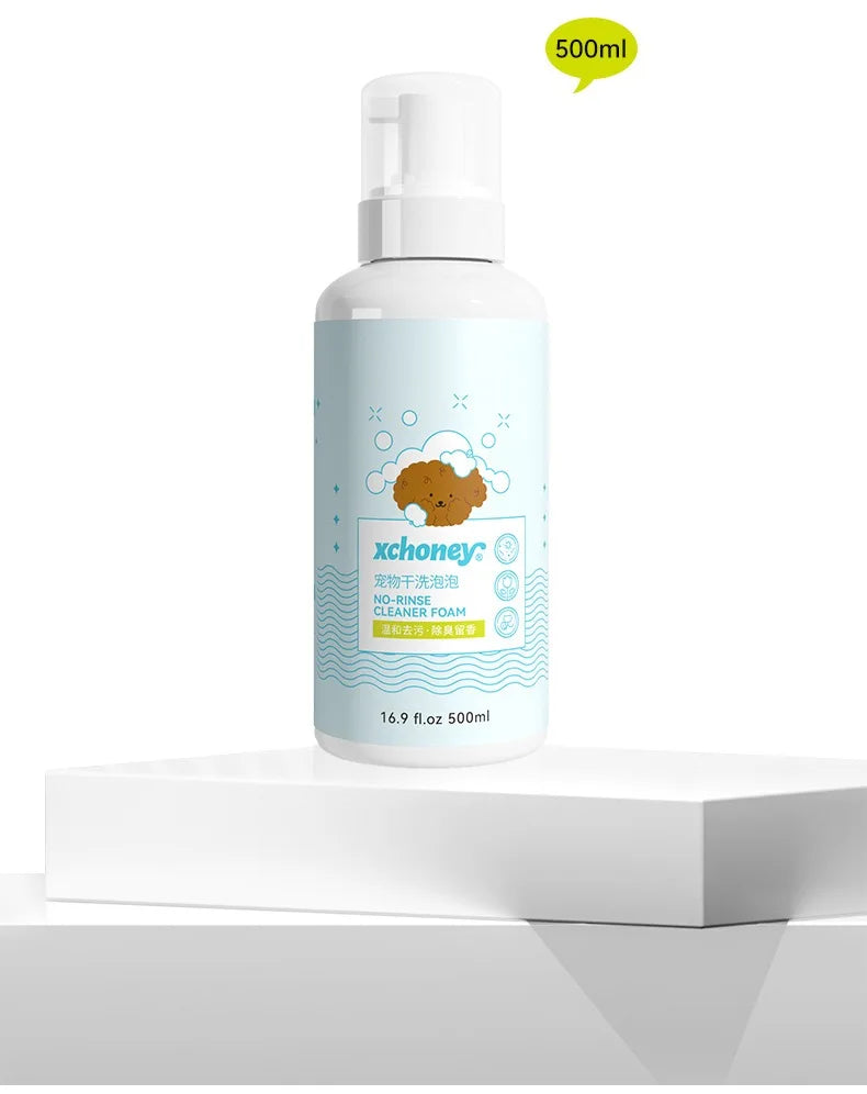 Natural Pet Dry Cleaning Foam