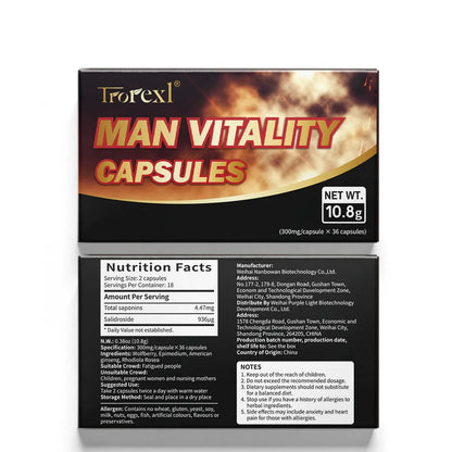 Organic Epimedium American Ginseng Pills