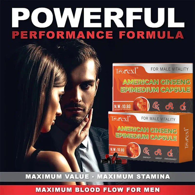 Organic Epimedium Ginseng Capsules