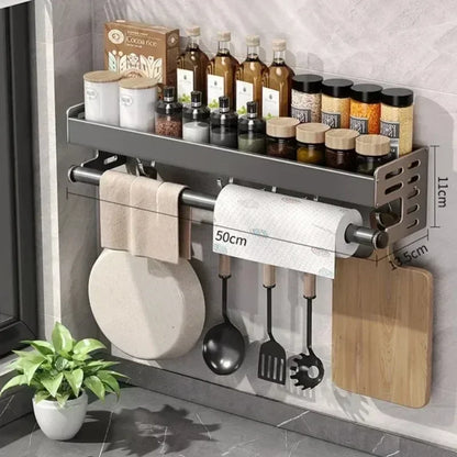 Aluminum Knife and Spice Holder