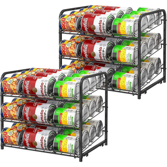 Stackable Can Storage Organizer Rack