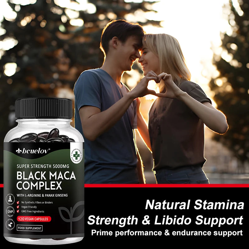 Black Maca Ginseng Vitamin Supplement