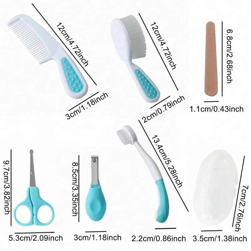 Complete Baby Care Set Nasal Inhaler, Scissors & More