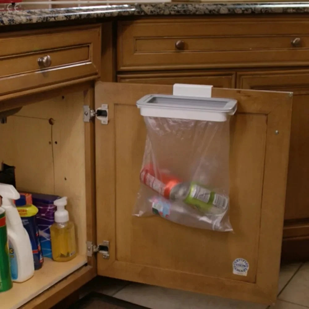 Hanging Kitchen Trash Storage Rack