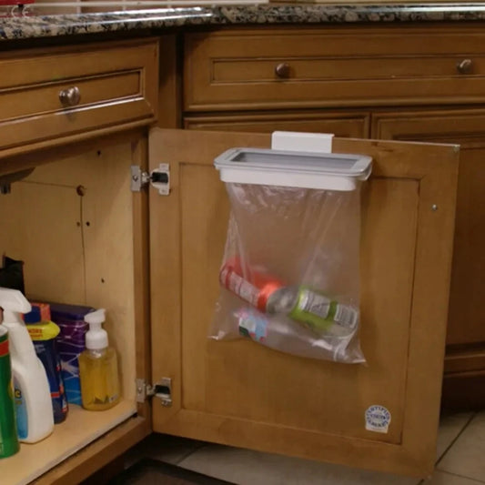 Hanging Kitchen Trash Storage Rack