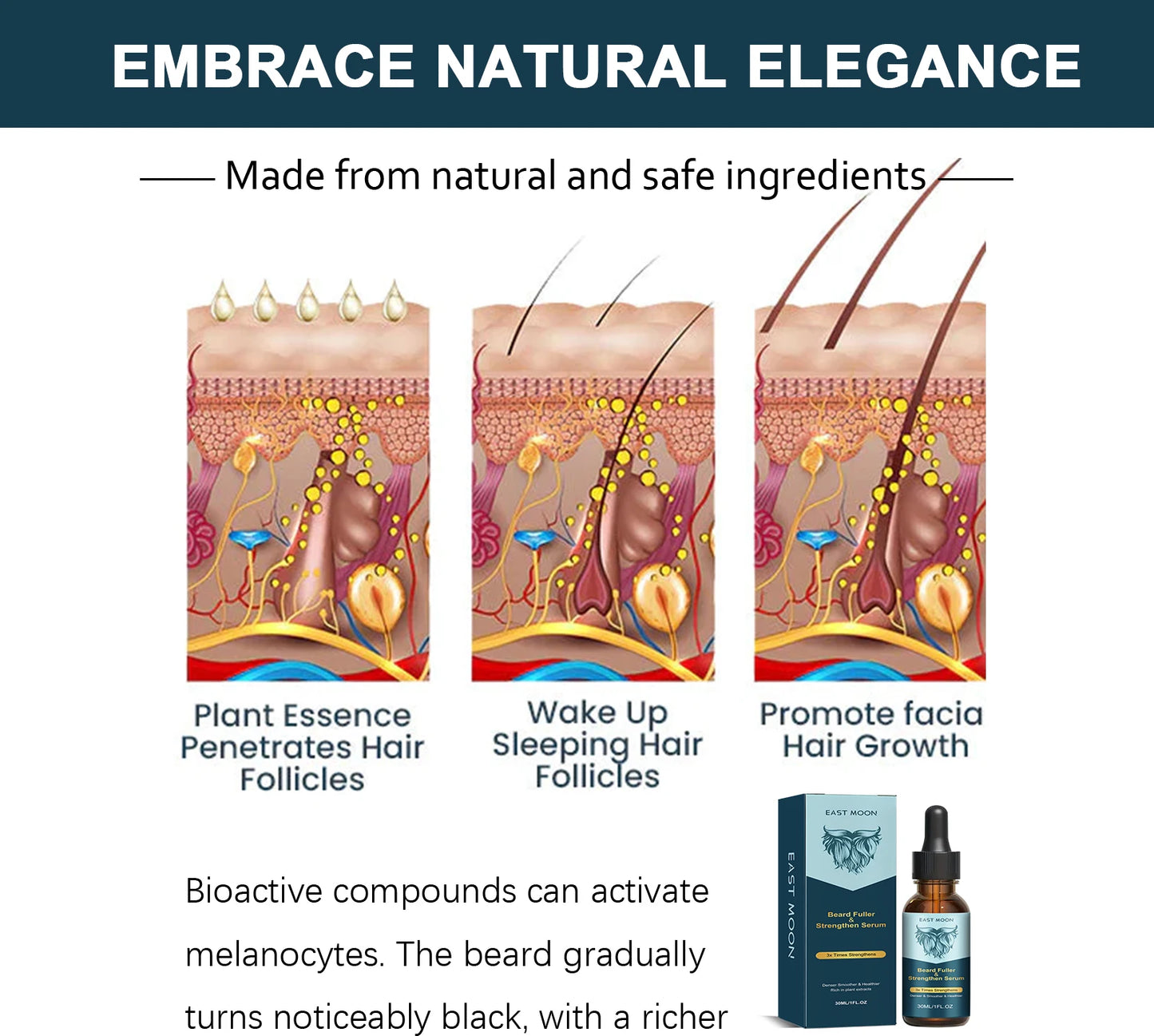 Ginger Hair Growth Natural Serum Care