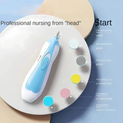 Baby Electric Nail Grinder & Clipper Set