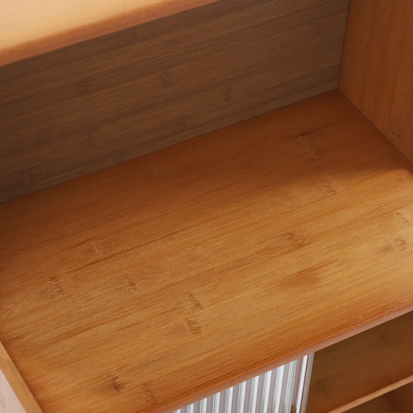 Sliding Door Kitchen Storage Cabinet