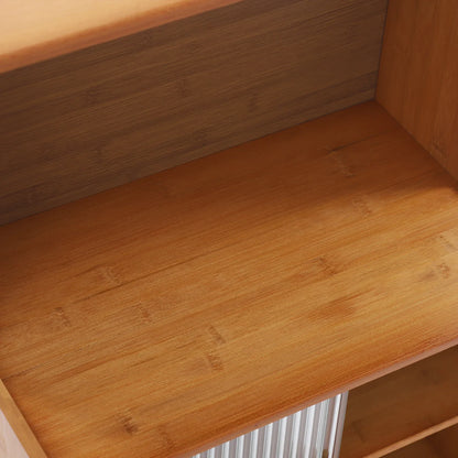 Sliding Door Kitchen Storage Cabinet