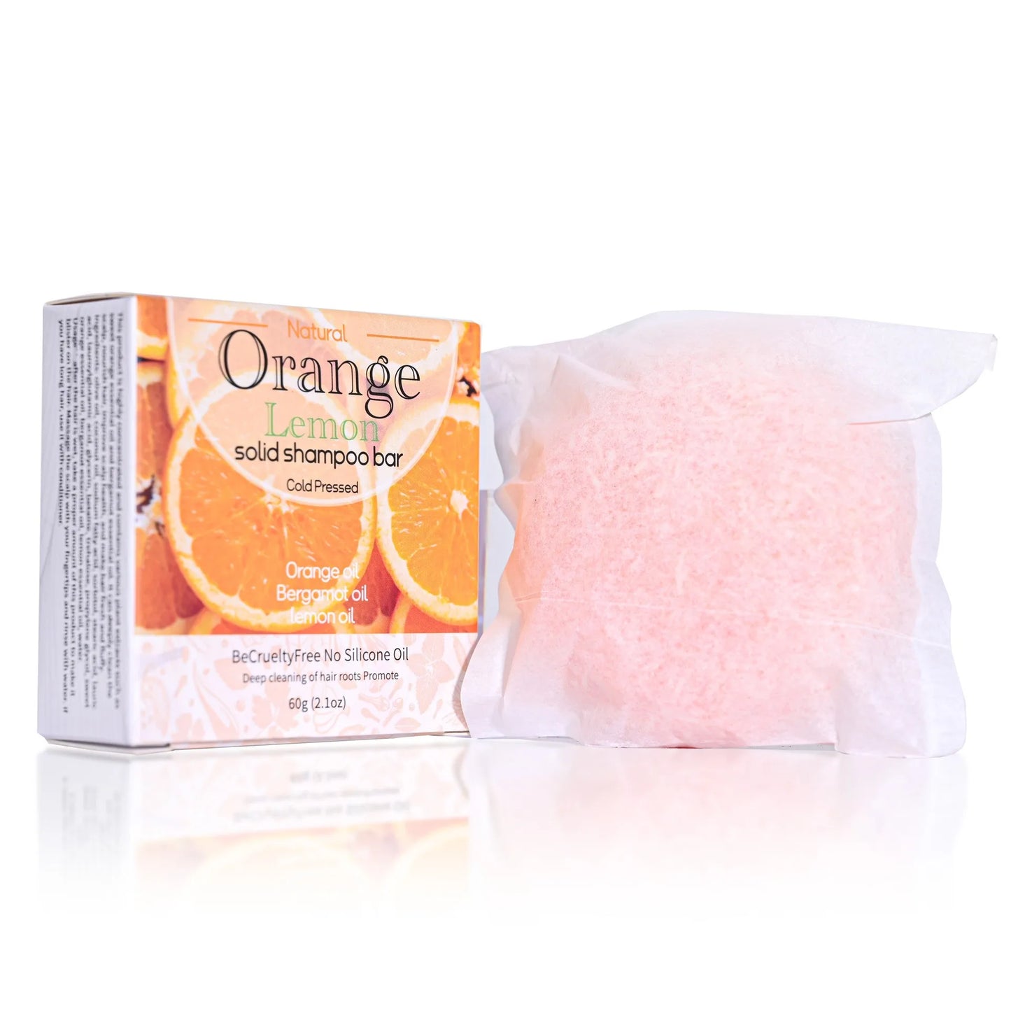 Natural Solid Shampoo Bar for Cleaning