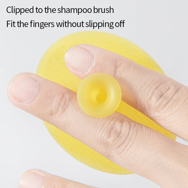 Soft Silicone Shampoo Brush for Baby