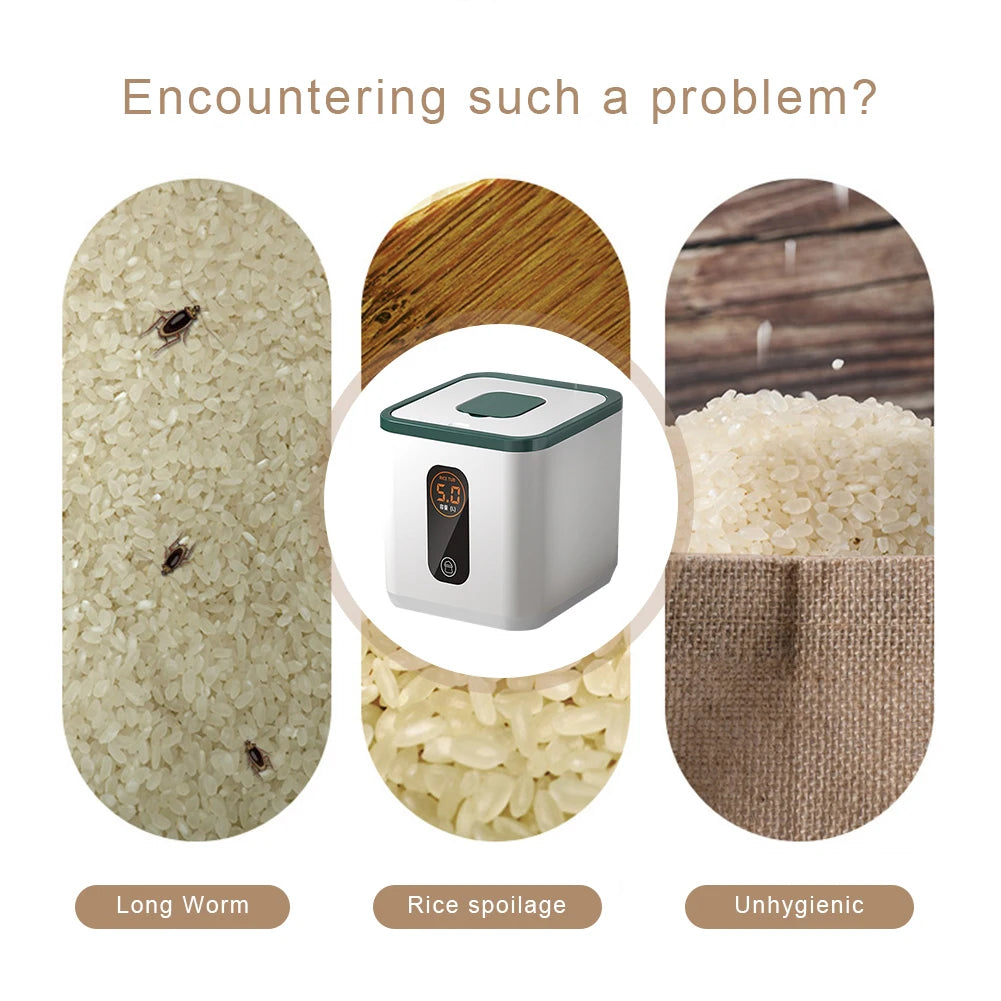 Household Rice Storage Container
