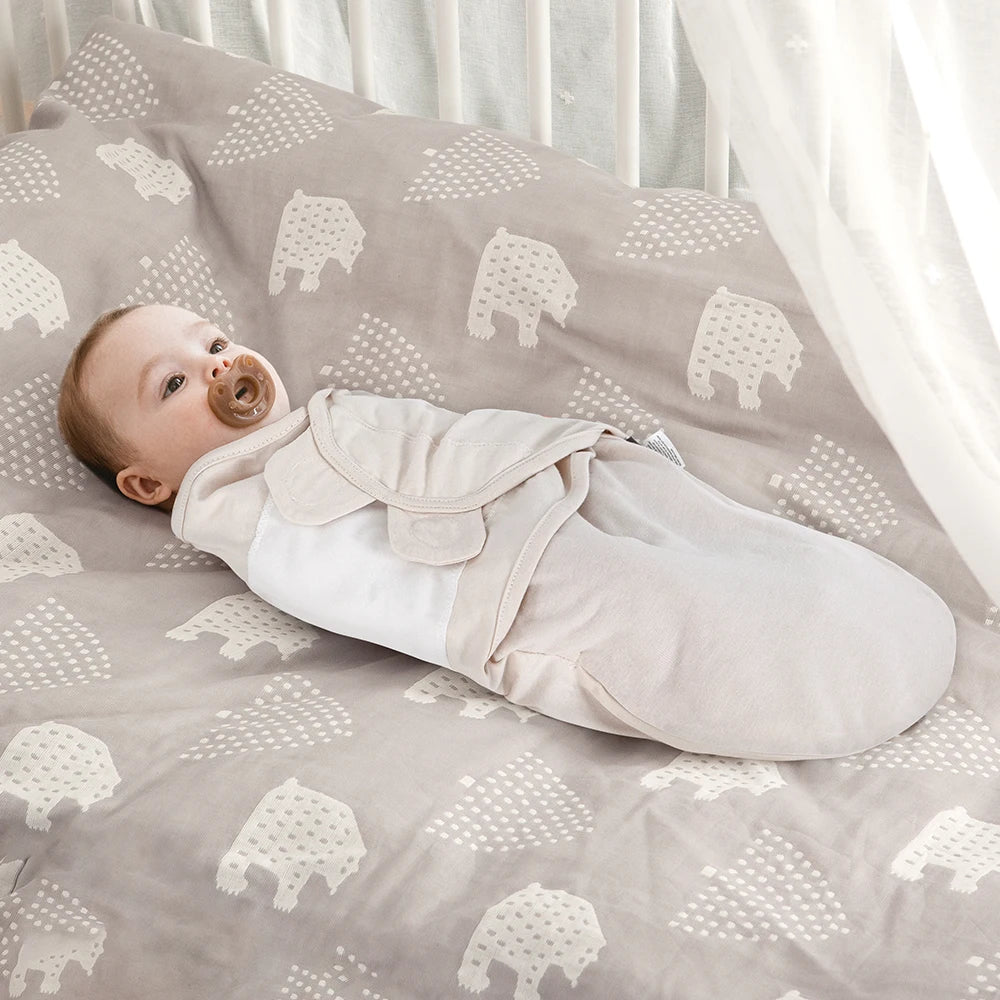 Newborn Baby Sleeping Bag with Cartoon Elephant