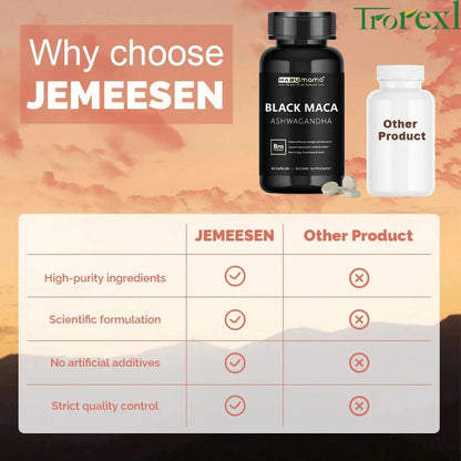 Organic Black Maca Energy Tablets