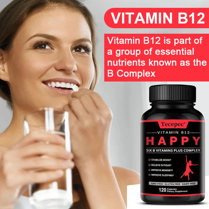 Energy Support Vitamin B Supplement