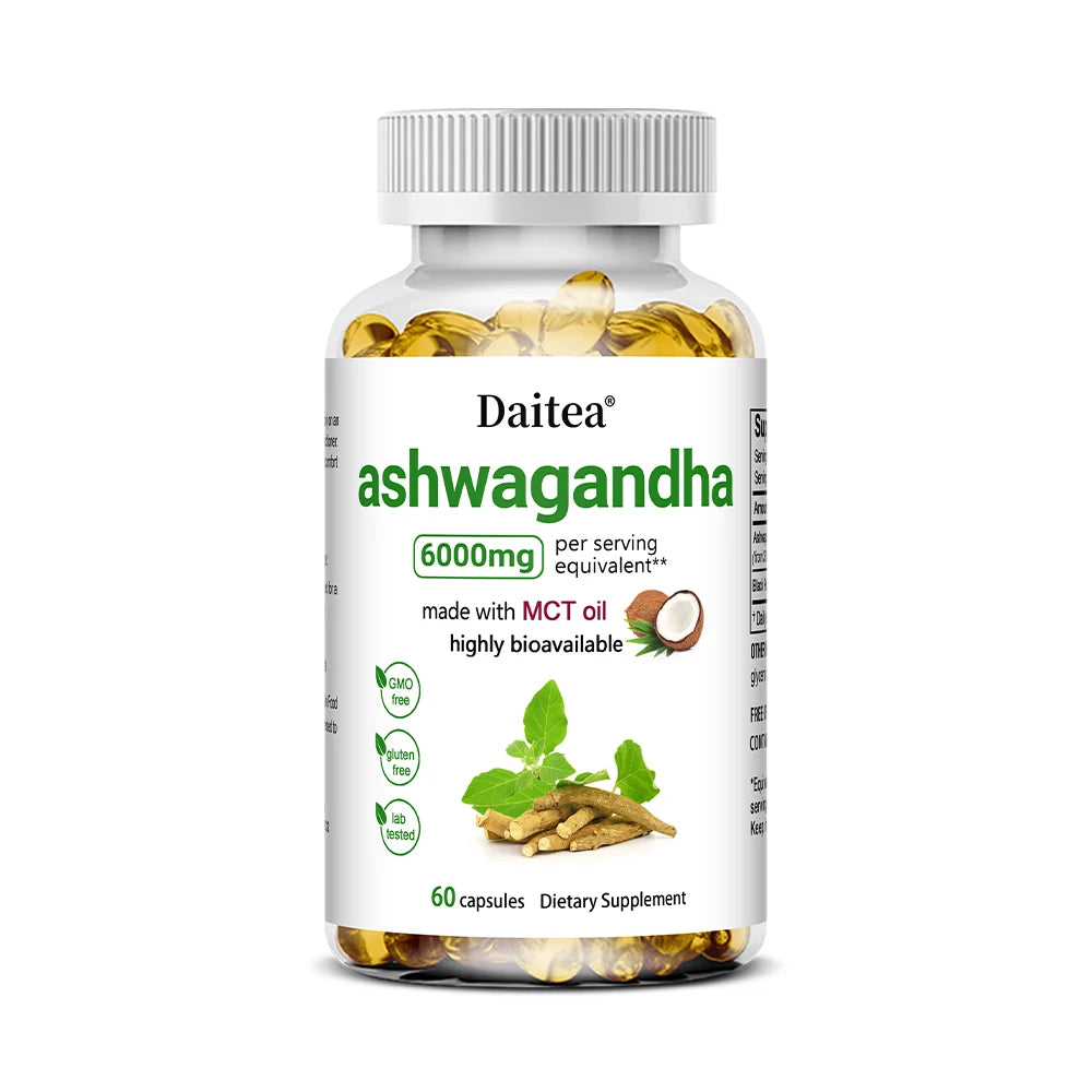 Vegan Ashwagandha Root Health Supplement