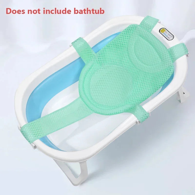 Newborn Bathtub Pillow with Anti-Slip Support