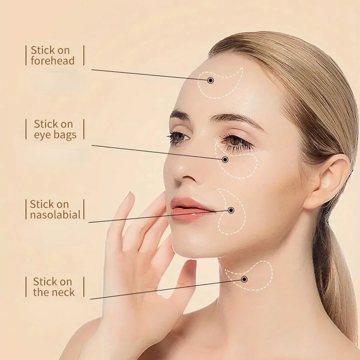 Aloe Vera Collagen Eye Patch for Moisturizing and Firming