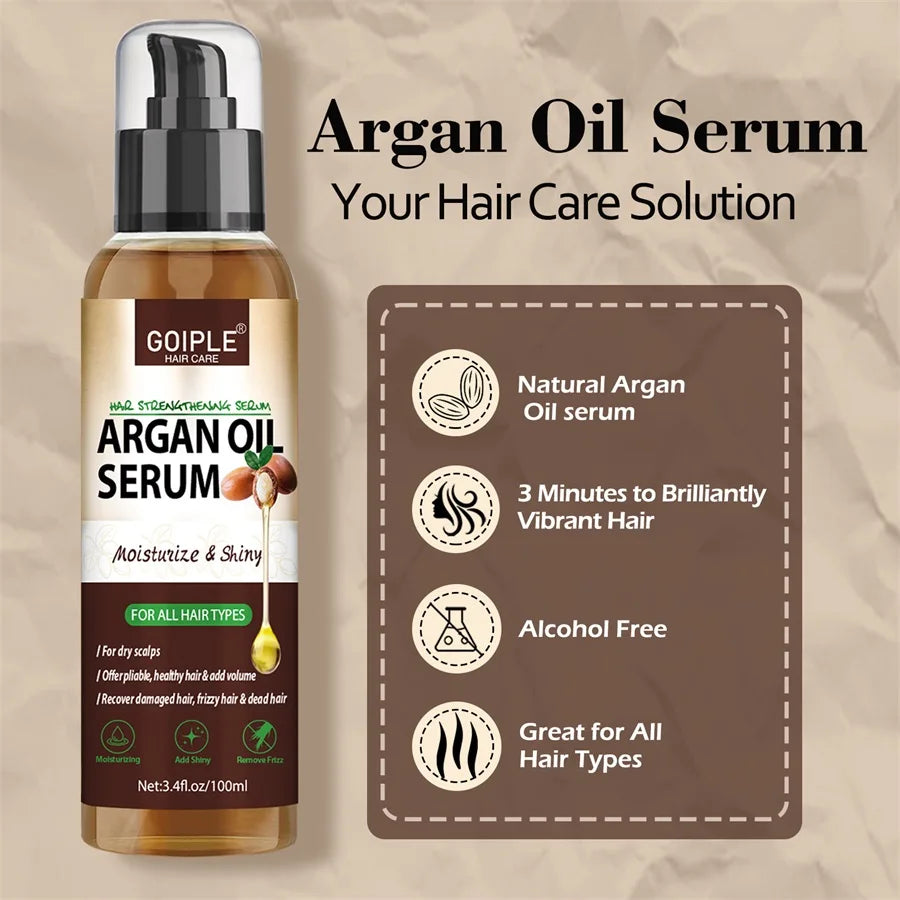 Repair Damaged Hair with Argan Oil