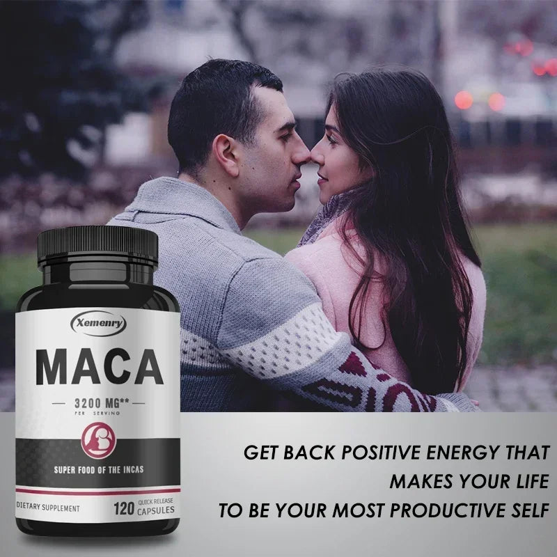 Organic Maca Stamina Support Supplement