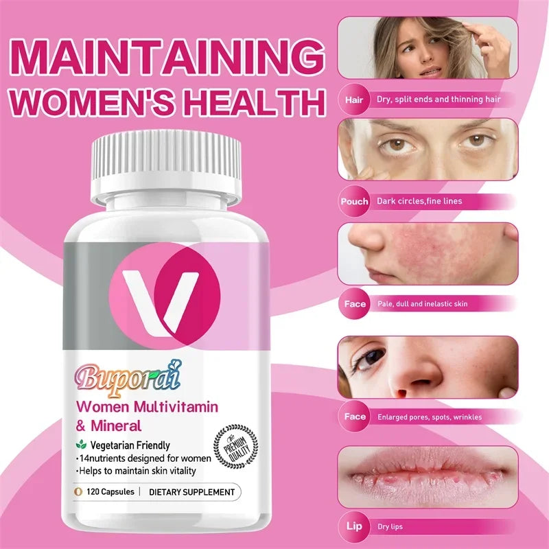 Antioxidant Support Vitamin Supplement for Women