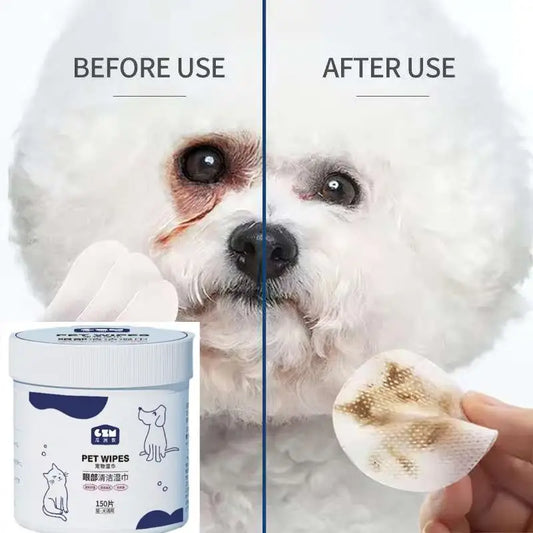 Botanical Pet Cleaning Wipes Natural Formula