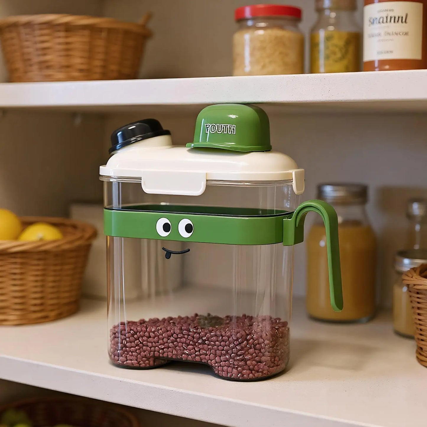 Airtight Pet Food Storage Bin