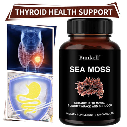 Organic Irish Moss Health Support Capsules