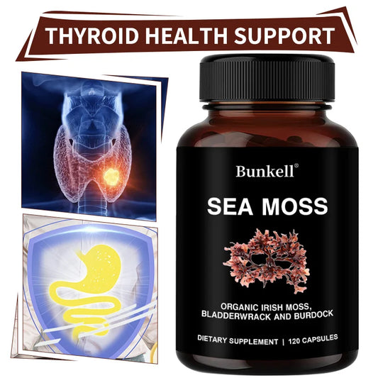 Organic Irish Moss Health Support Capsules