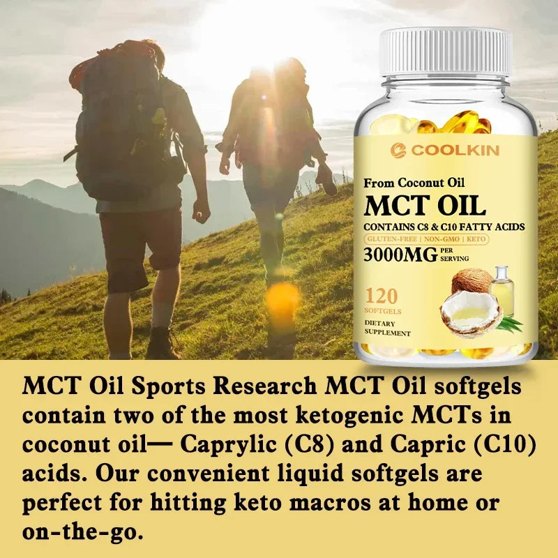 Organic MCT Oil Energy Supplement