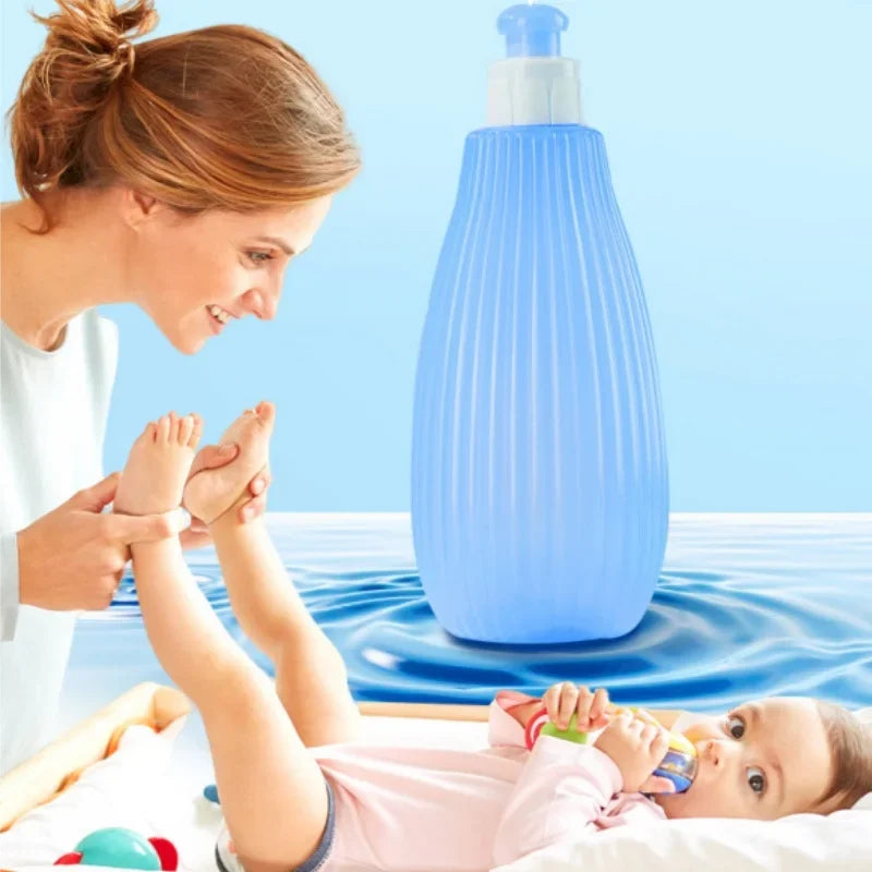 Portable Squeeze Rinser for Baby Bottles