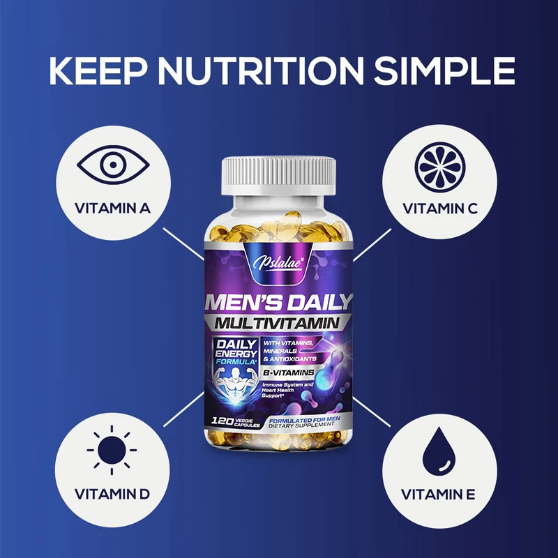 Energy and Immune Vitamin Supplement for Men