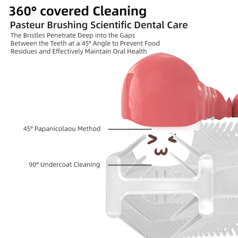 Children’s 360° U-Shaped Silicone Toothbrush
