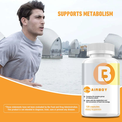 Vitamin B Complex for Energy & Immunity