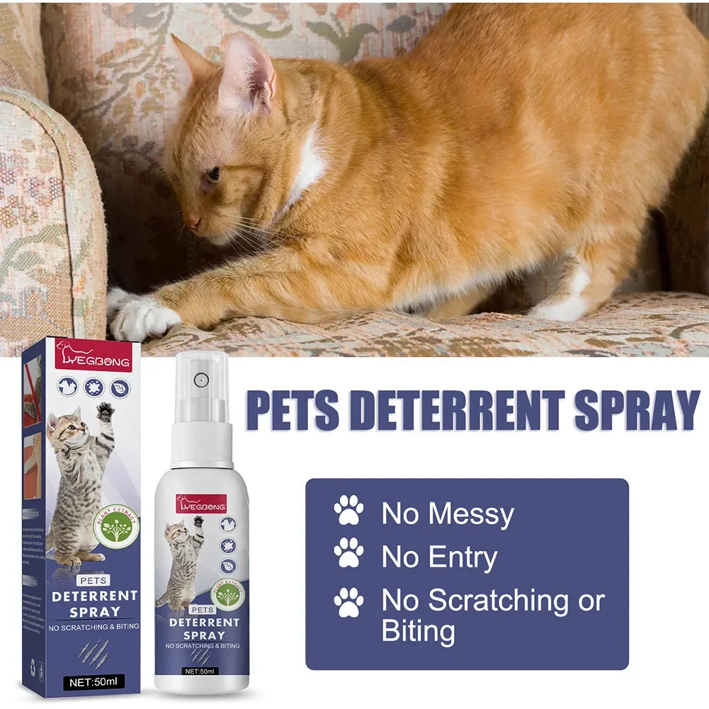 Natural Cat Scratch Deterrent Spray