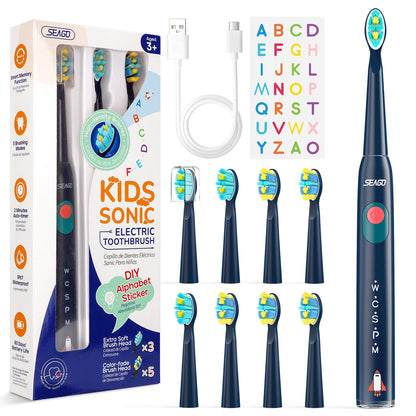 Seago Waterproof Electric Toothbrush for Children