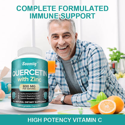 Quercetin Zinc Immune Support Capsules