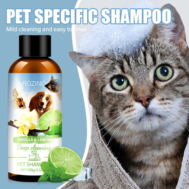 Natural Pet Bath Shampoo Conditioner Set