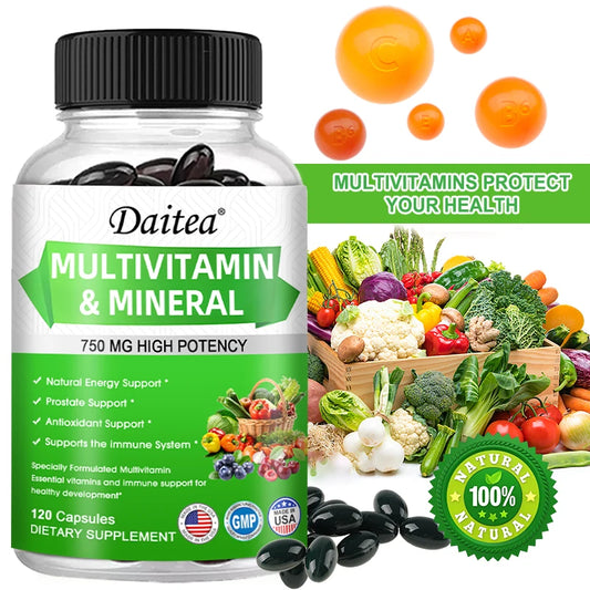 Daily Energy & Immune Support Multivitamin Formula