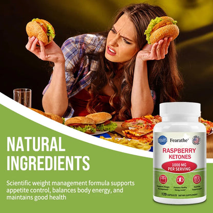 Natural Raspberry Ketones Weight Supplement