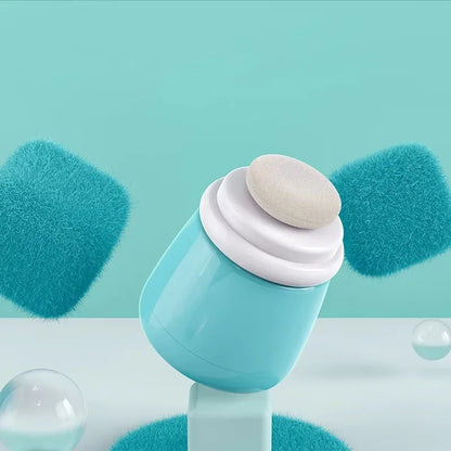Portable Baby Powder Puff Box
