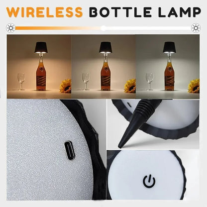 3-Color Touch Bottle Light