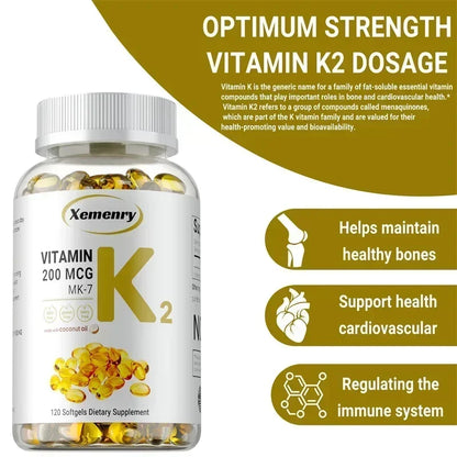 Superior Absorption Vitamin K2 Supplement